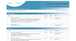 Desktop Screenshot of iamtryingtoconceive.com