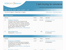 Tablet Screenshot of iamtryingtoconceive.com